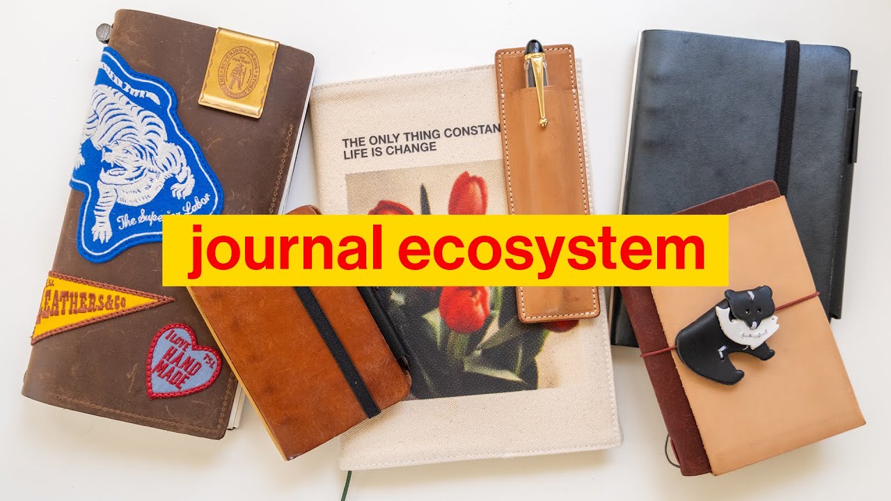 Journal and Planner Ecosystem 📚 Mid-Year Techo Kaigi