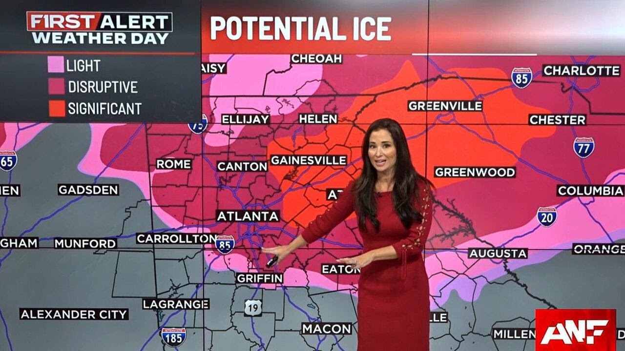 High impact ice storm this weekend across north Georgia | THURSDAY AFTERNOON UPDATE