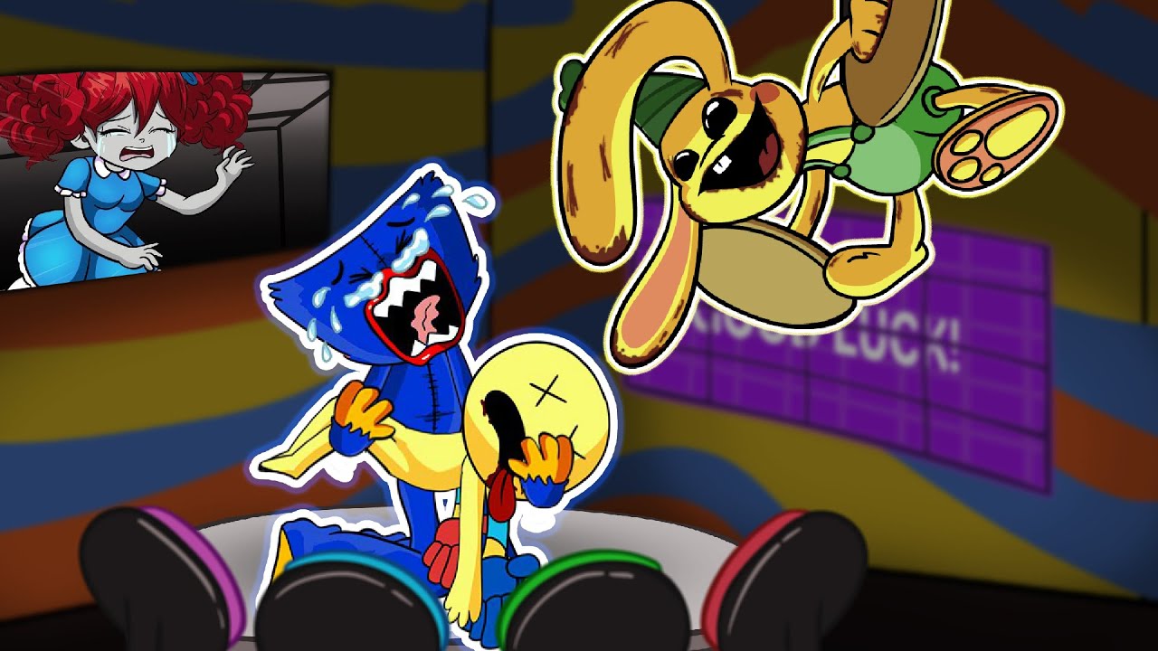FNF VS Bunzo Bunny Mommy Long Legs But Player Dies - Goodbye Player (Poppy Playtime Chapter 2 Mod)