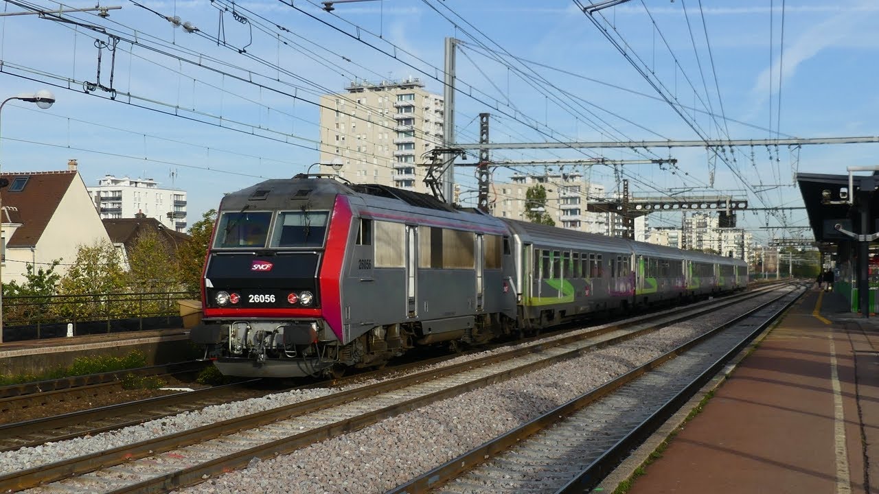Les trains de Paris Lyon et Paris Bercy