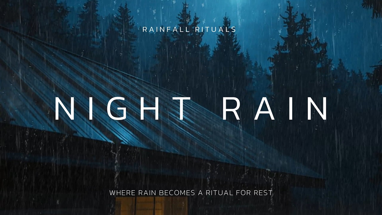 Night Forest Rain & Thunder – Deep Sleep Ambience for Insomnia