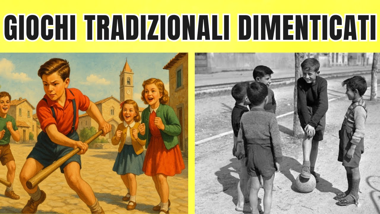 10 Giochi Tradizionali del Passato: Li Conosci?