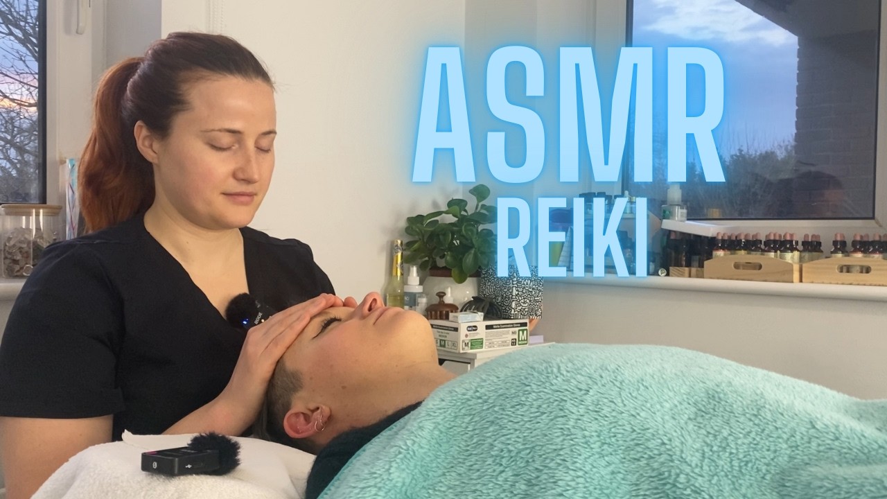 ASMR-сеанс энергетического исцеления Рейки со звездой 💫 Непреднамеренно | Реальный человек | Тихи...