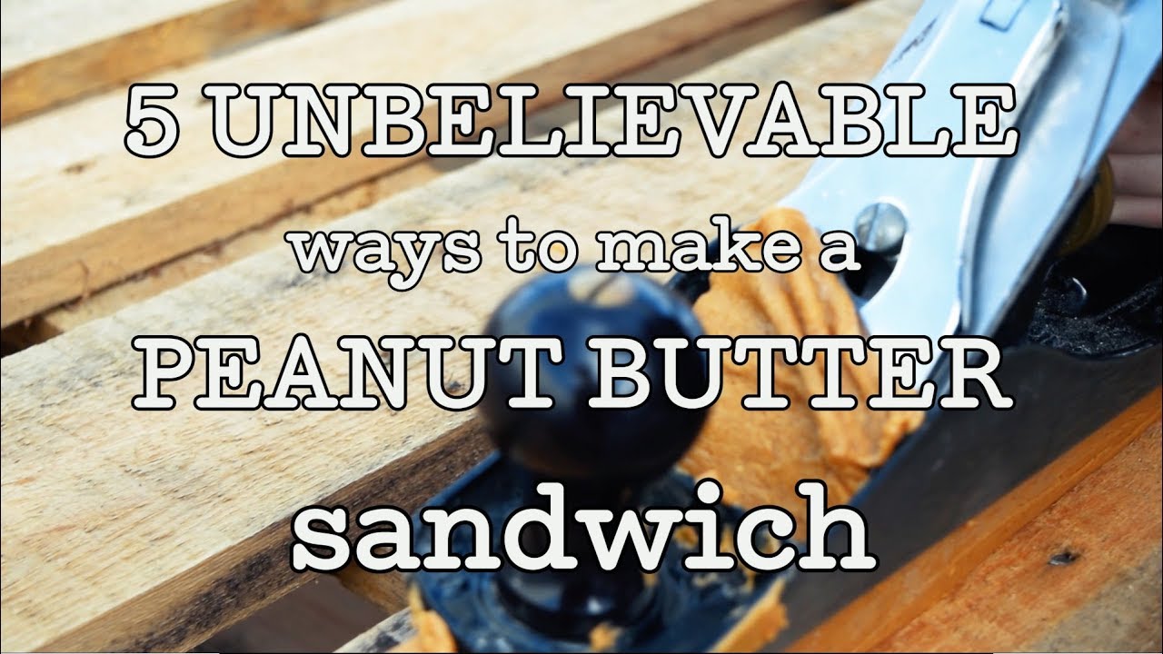 5 UNBELIEVABLE ways to make a PEANUT BUTTER sandwich - De Pindakaaswinkel