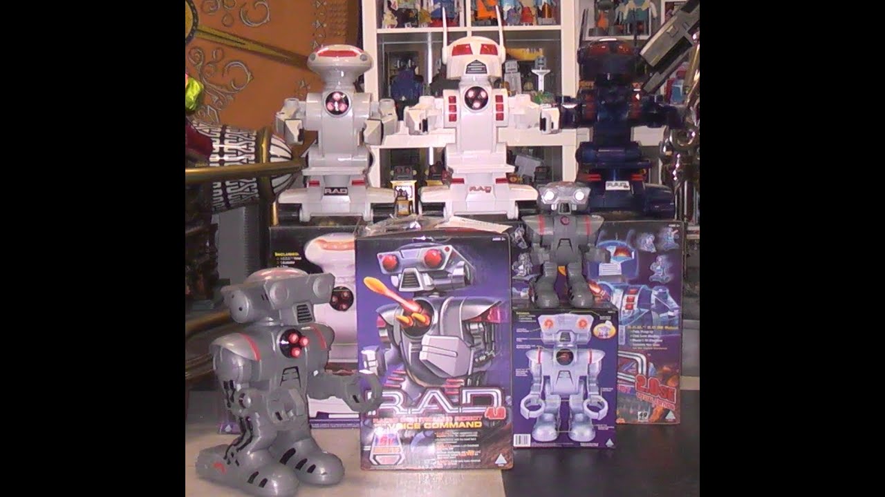 2001. R.A.D. 4 robot. Part 5 of 5. Voice control / RC 