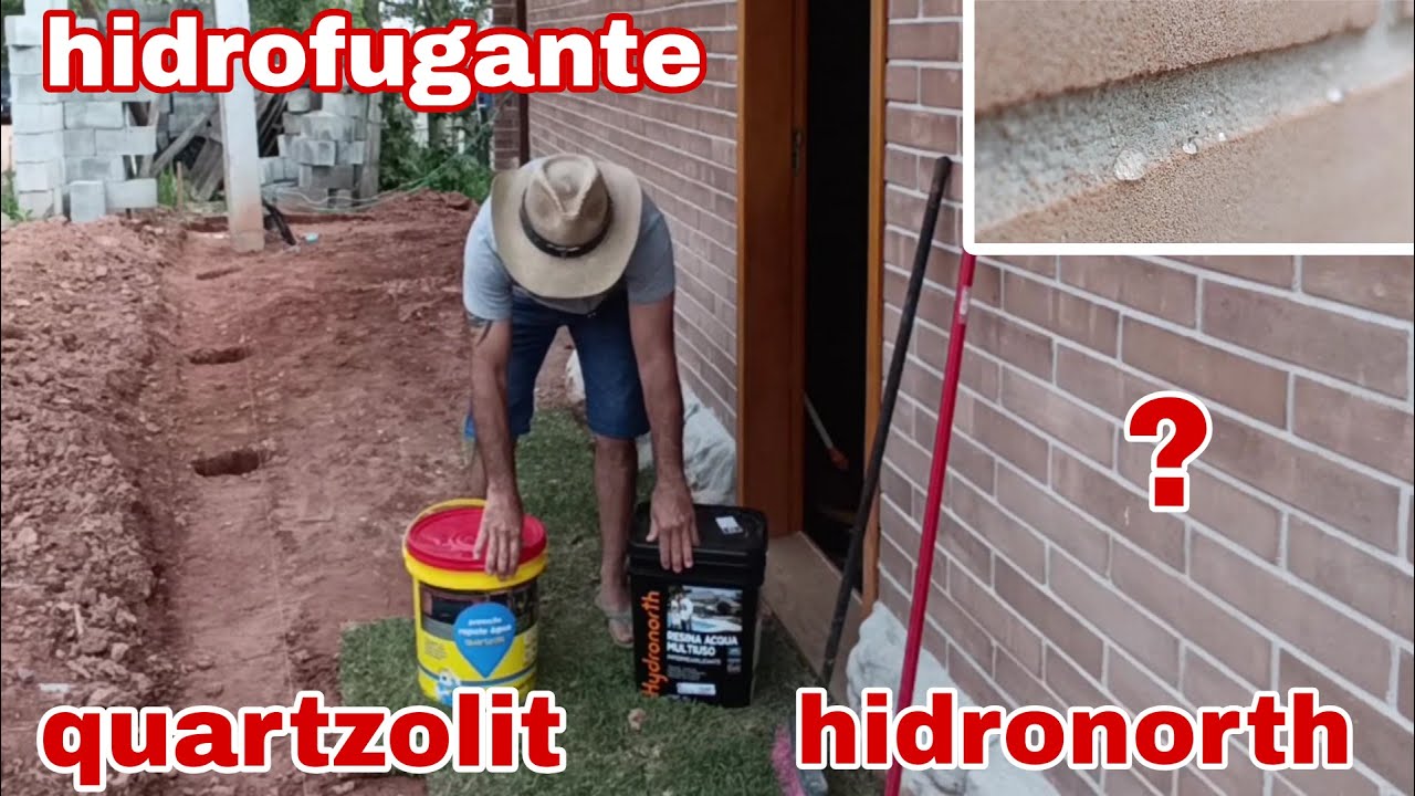 IMPERMEABILIZANDO os tijolos, qual produto usar? o mais barato vale a pena? veja todos os testes