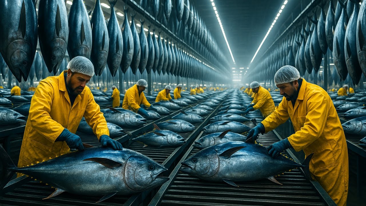 Inside the World&rsquo;s Largest Bluefin Tuna Factory (Full Process)