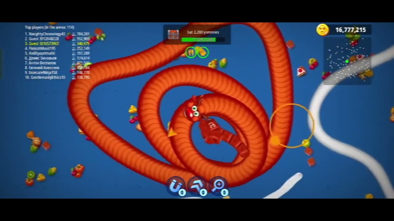 Worms zone io game play video 📷📷📷📷