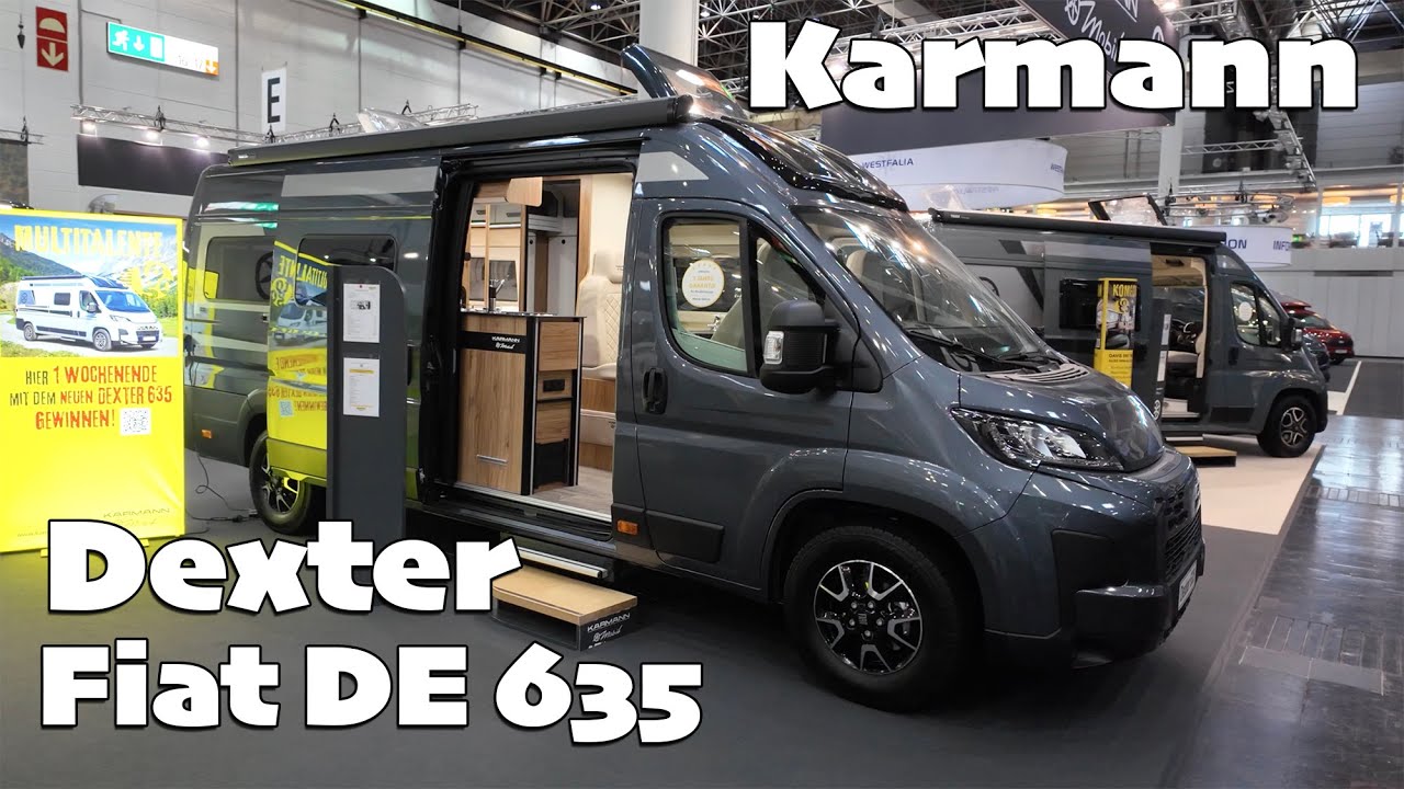 🚌 2026 Karmann Dexter Fiat DE 635 | full tour | Caravan Salon D&uuml;sseldorf