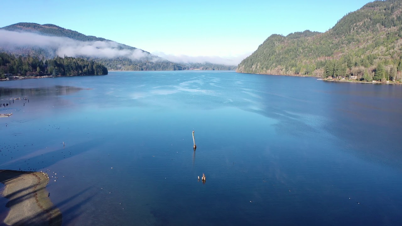 Lake Whatcom - Scenic Aerial Photography