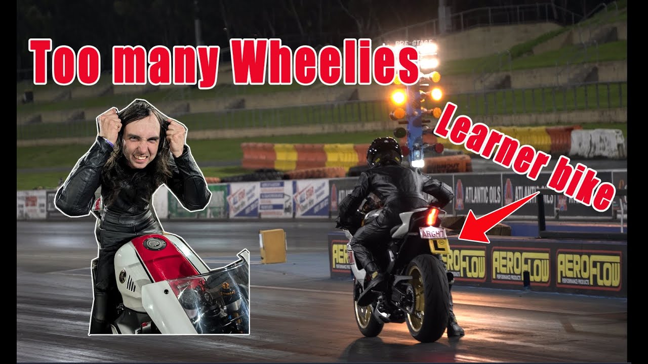 Learning to ride a 160hp R7