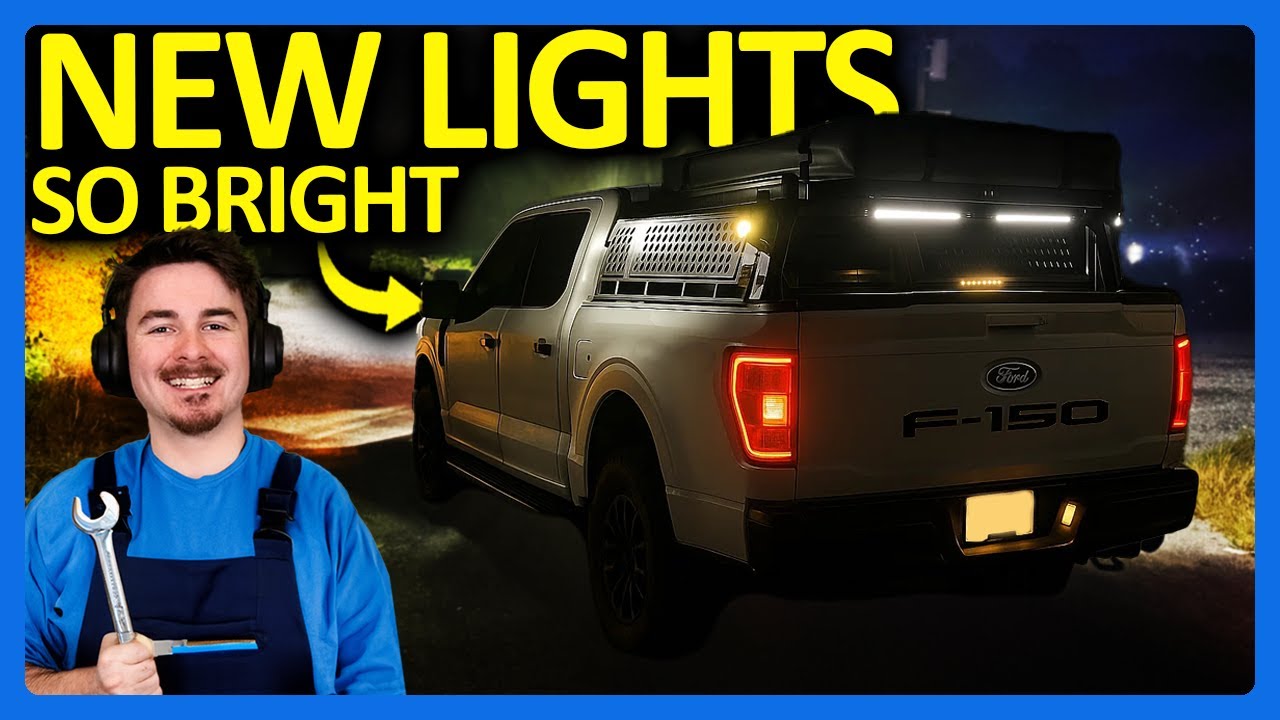 I Installed the BRIGHTEST Lights on my F150 Tremor!!