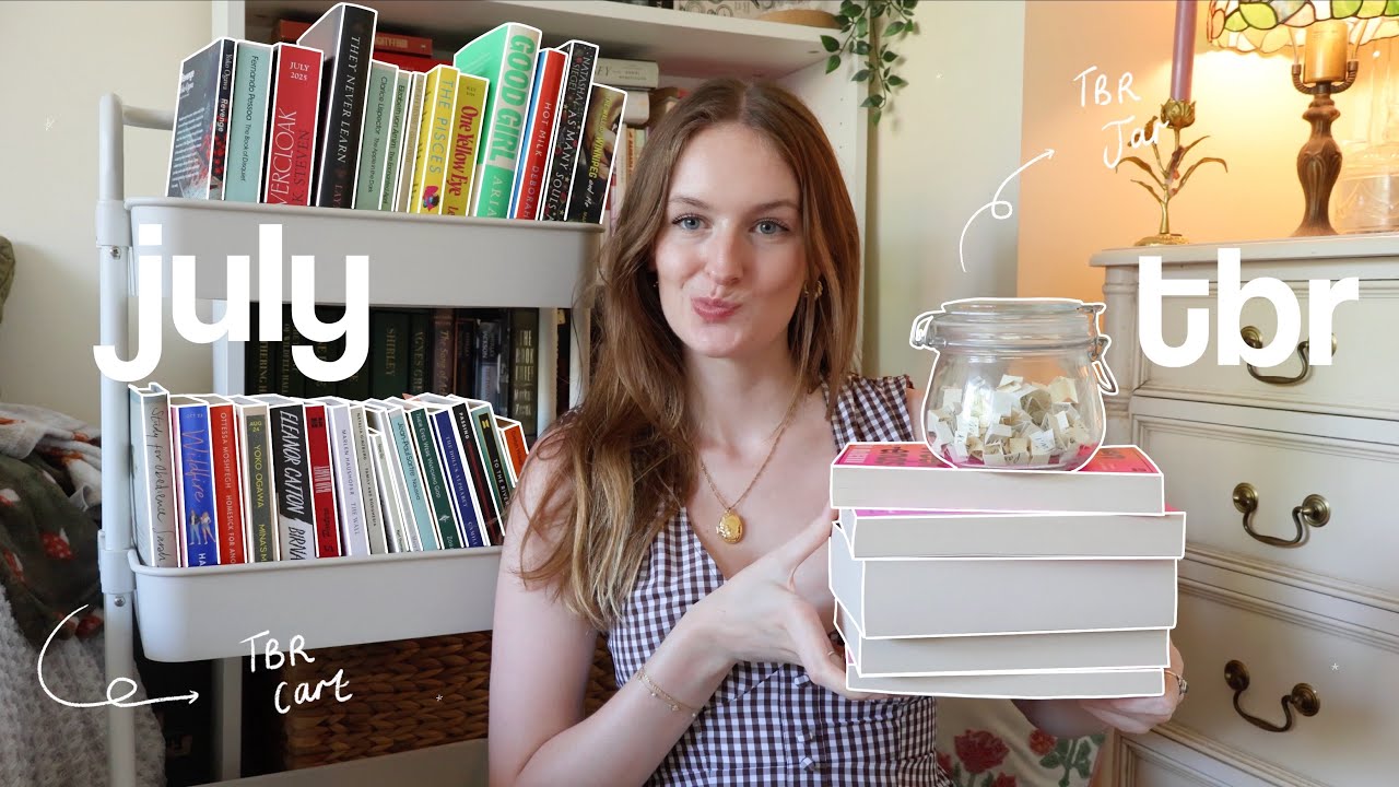 tbr prompt jar picks my july reads ⭐️🫙📖