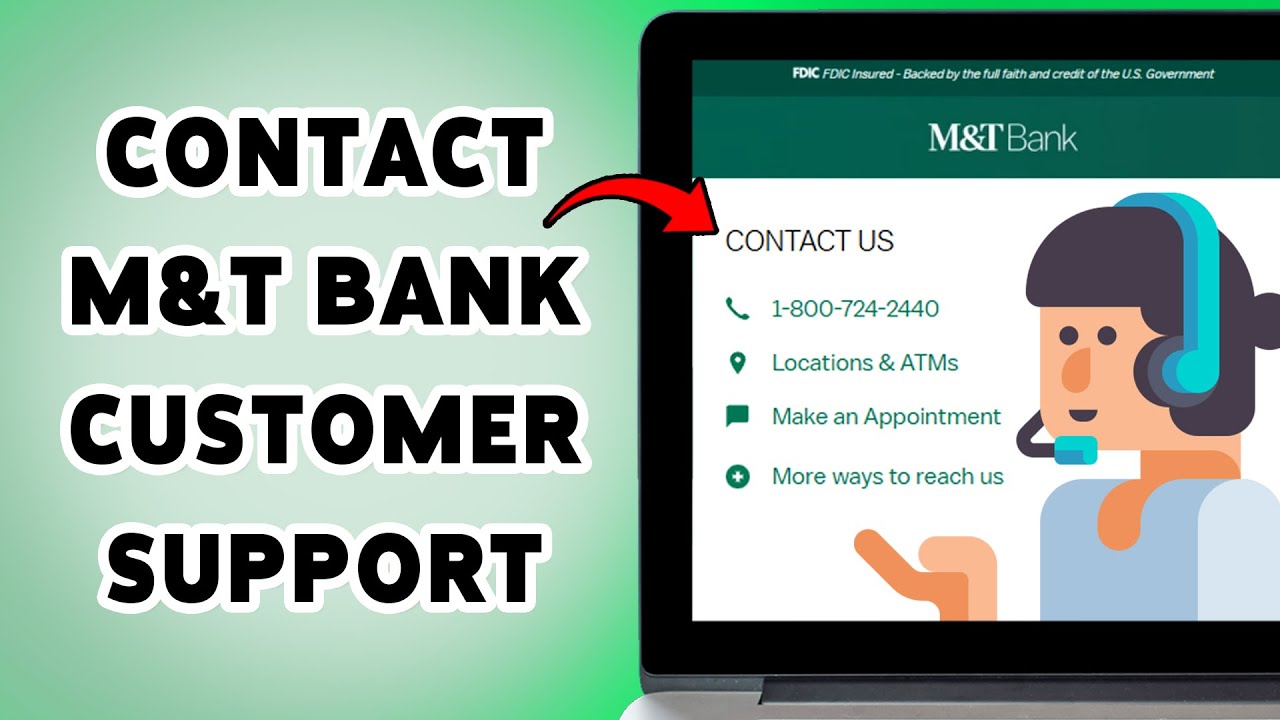 Как связаться со службой поддержки клиентов M&T Bank | Получите помощь от службы поддержки M&T Ba...