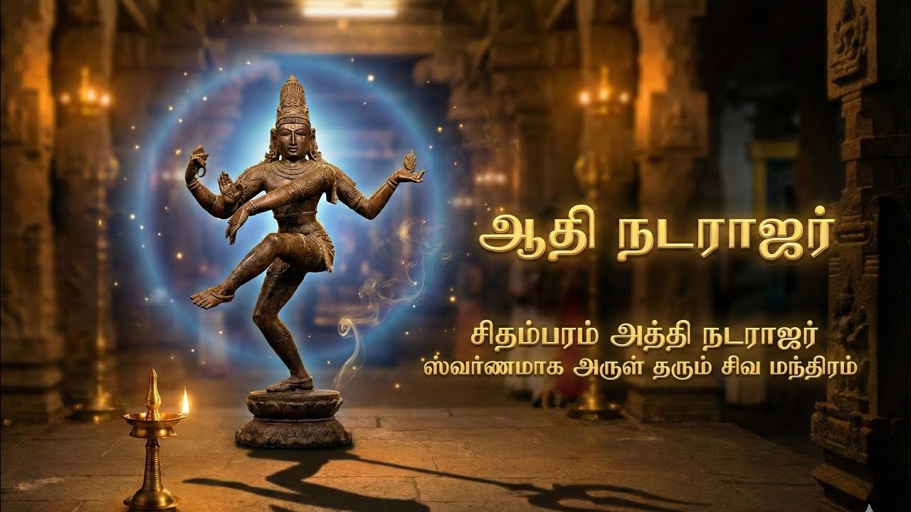 ஆதி நடராஜர் | சிதம்பரம் அத்தி நடராஜர் ஸ்வர்ணமாக அருள் தரும் சிவ மந்திரம்