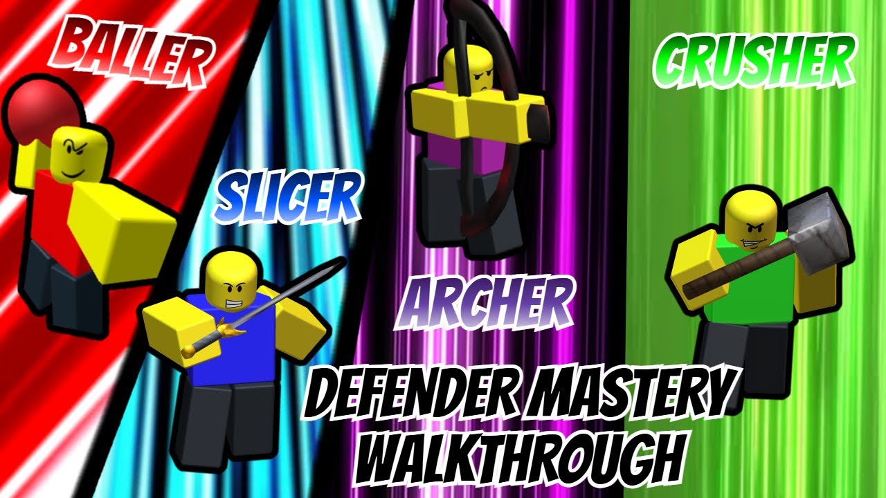DEFENDER MASTERY Badge Complete Walkthrough | Roblox Ability Wars