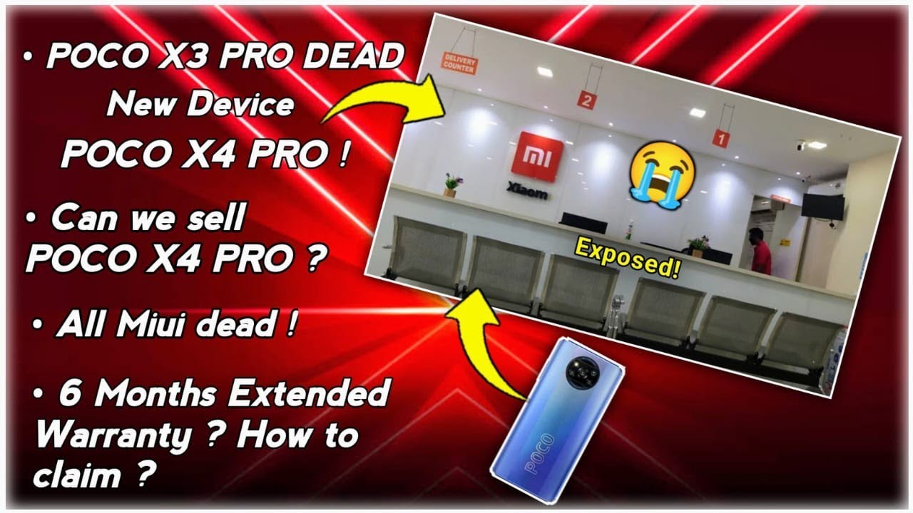Poco X3 Pro dead 😭 MI Service center new replacement Poco x4 Pro ?  Real truth of @IndiaPOCO