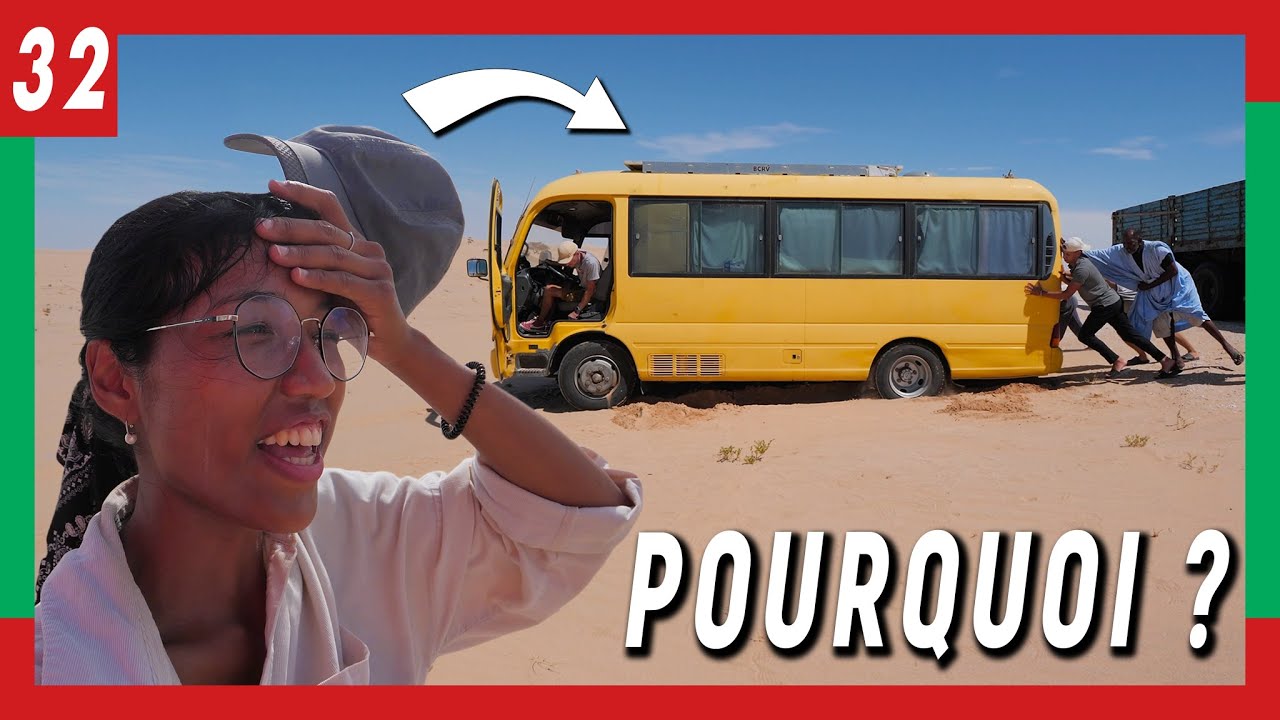 Désert trop dangereux en van aménagé ? Demi-tour en Mauritanie