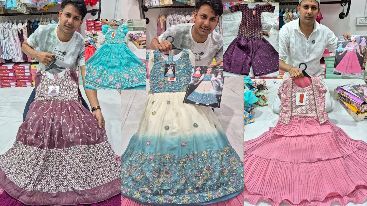 Western dresses ka khajana, eid special collection for wholesale in metiabruz wholesale market 