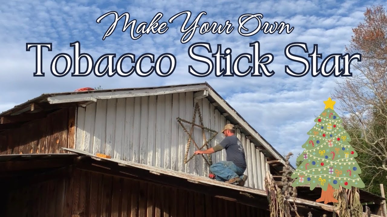 DIY Christmas Decor: Create Stunning Tobacco Stick Star