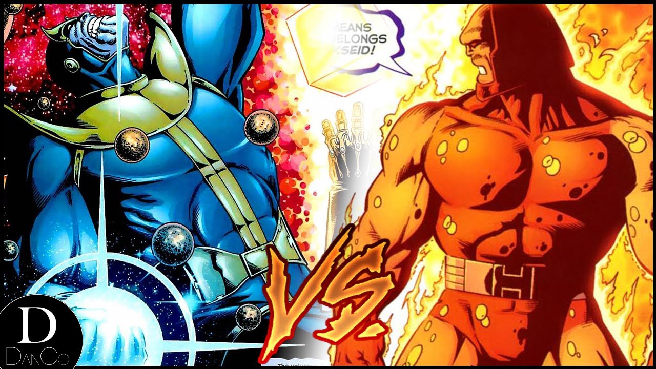Heart of the Universe Thanos VS Soulfire Darkseid | Marvel VS DC | BATTLE ARENA