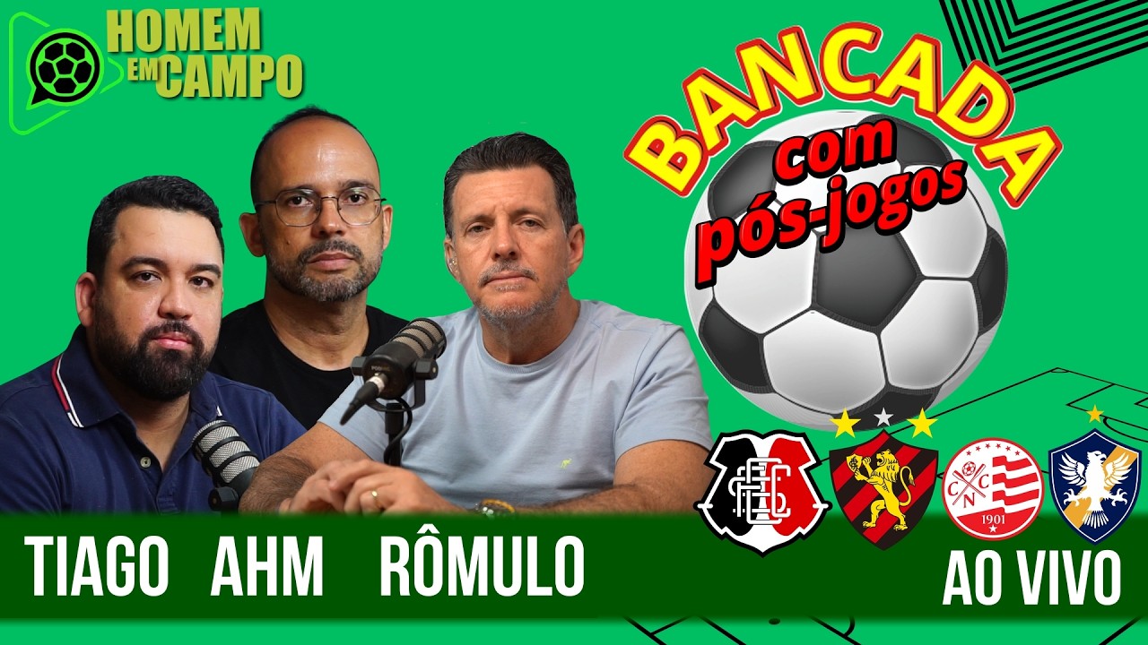 Bancada e Pós Jogos das semifinais do pernambucano