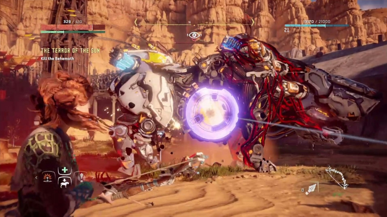 Horizon Zero Dawn - Killing The Behemoth