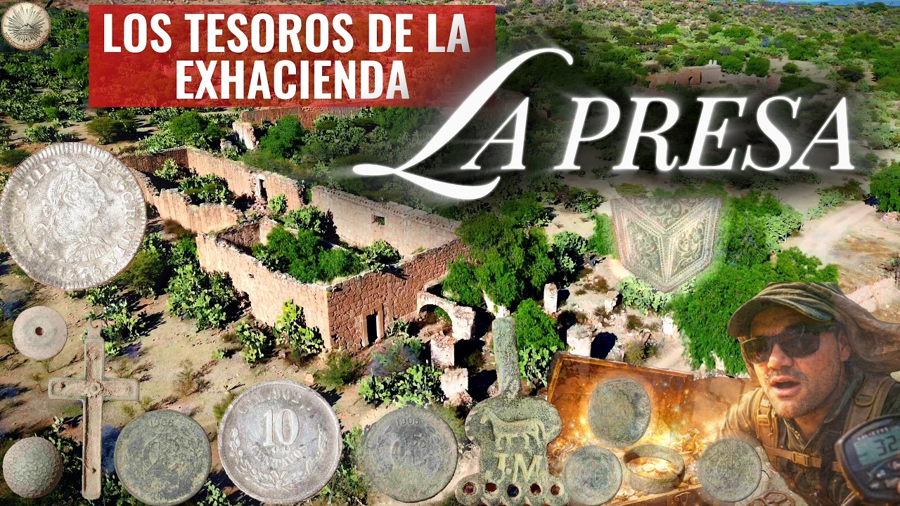 Encontré los TESOROS de la EXHACIENDA LA PRESA 