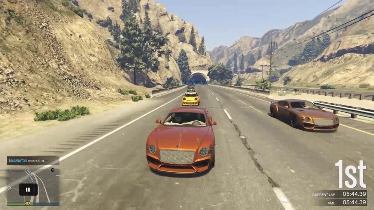 GTA 5 Racing - Long Haul in British Cars
