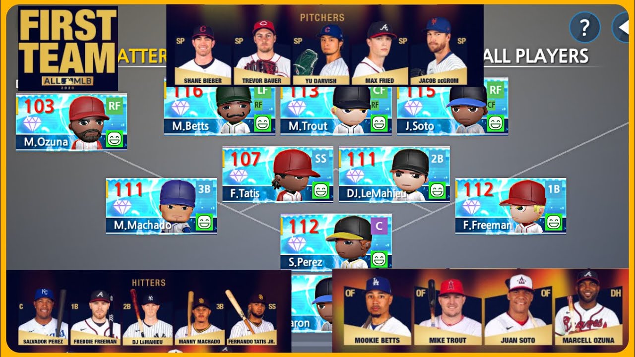 Baseball 9 представляет команду лучших игроков MLB 2020 года в игре! | Настройка + геймплей!