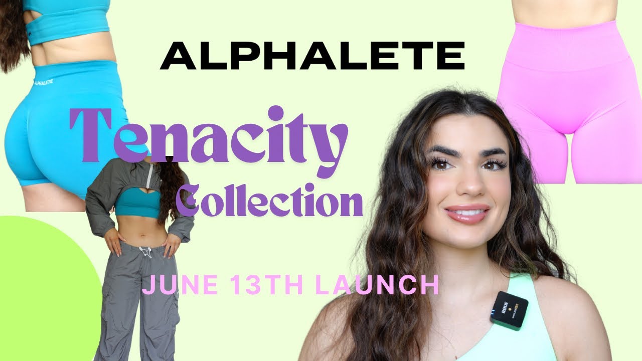 ALPHALETE TENACITY LAUNCH | JUNE 13TH 2024 | CARGO PANTS | BUTTERY SOFT FABRIC