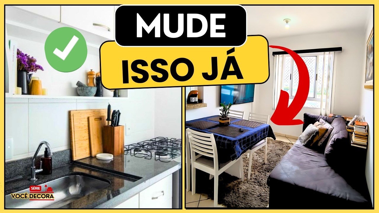 6 erros que deixam sua casa estranha ( e você não sabe )