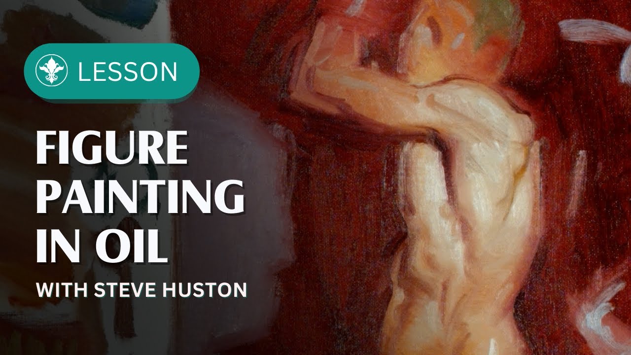Direct Oil Painting: Male Figure with Steve Huston