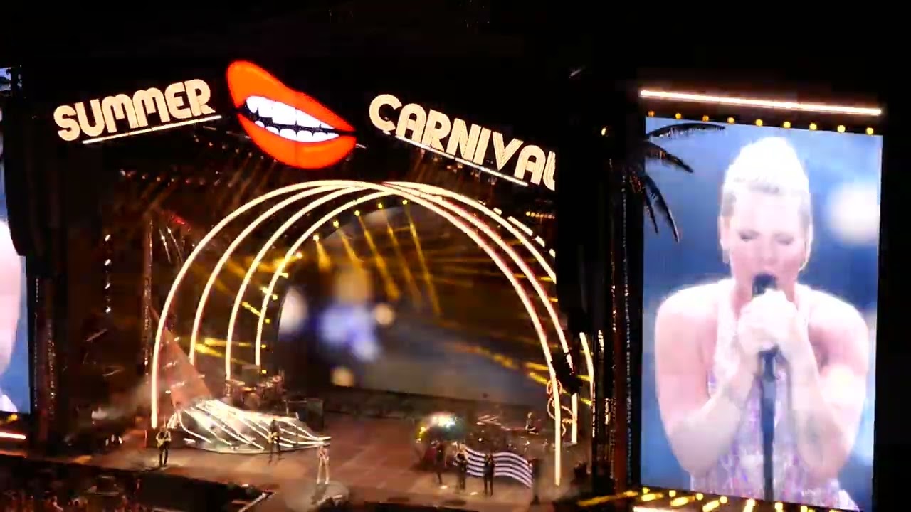 PINK Try Live on Summer Carnival Tour Sofi Stadium Inglewood California USA October 5, 2023