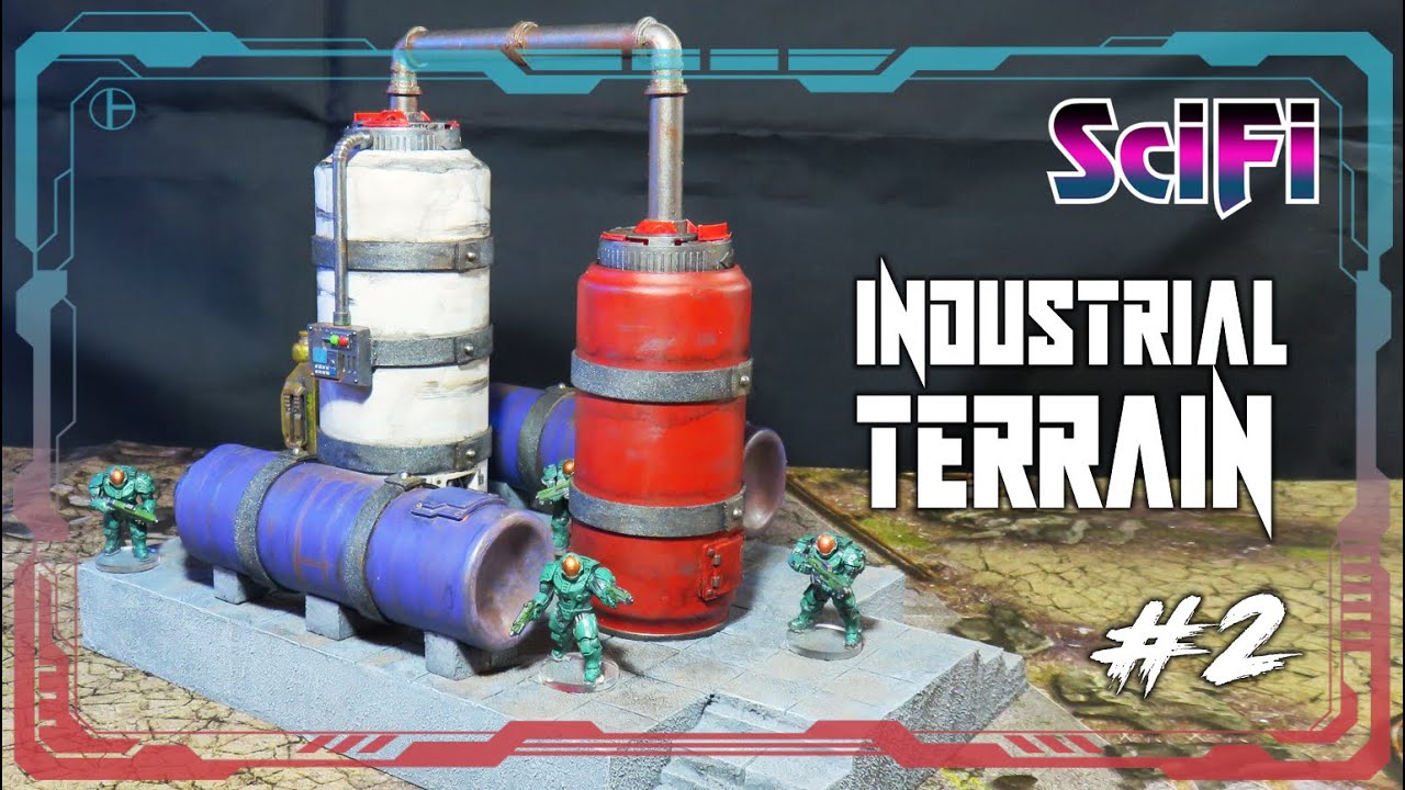 #35 - Industrial Terrain #2 - SciFi Series