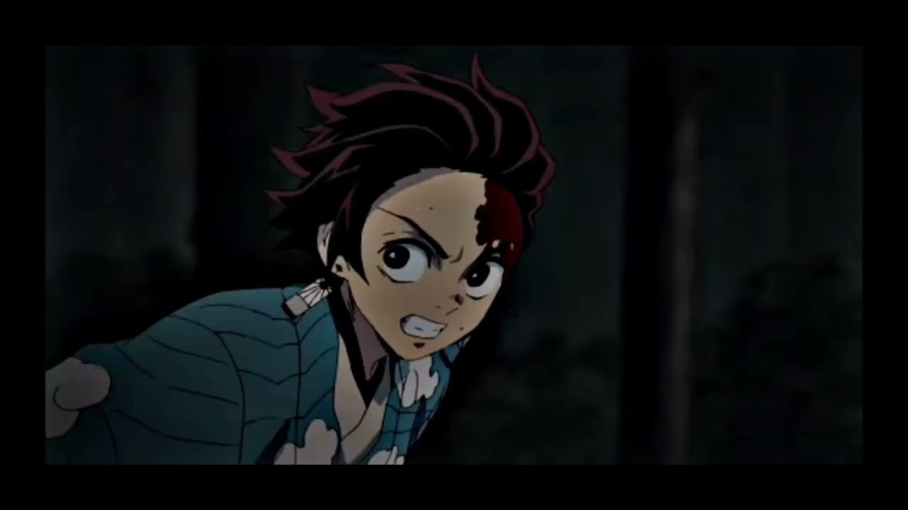 Tanjiro VS hand Demon (crusty one) clips for edits