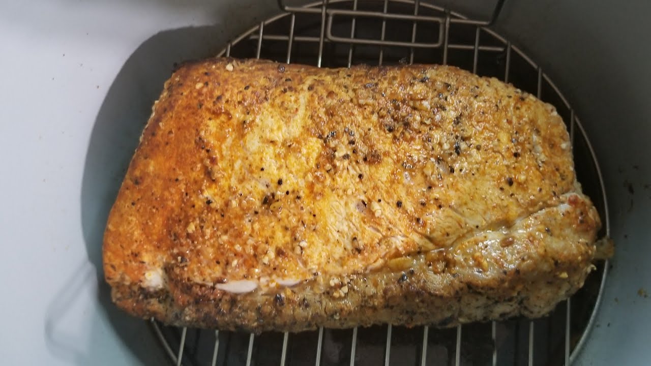 Ninja Foodi Pork Loin pressure cooker
