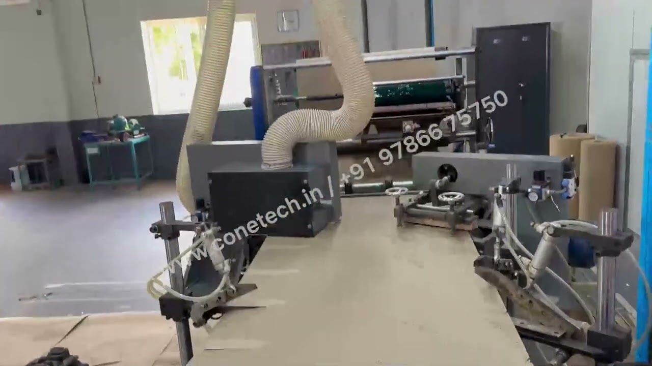 CONETECH - FULLY AUTOMATIC PAPER CONE MACHINE