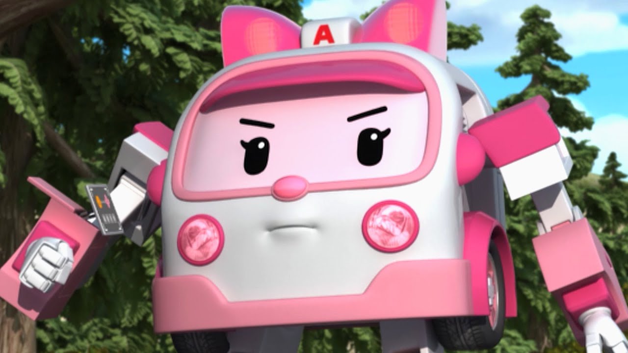 Amber`s Broomstown Travel | POLI Animation | Cartoon for Kids | Robocar POLI TV