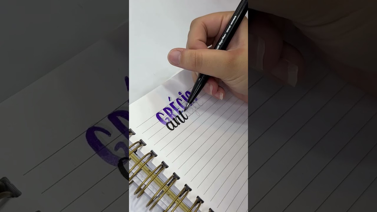 #comofazerlettering #brushpen #titulosbonitos #calligraphy #titulos #lettering