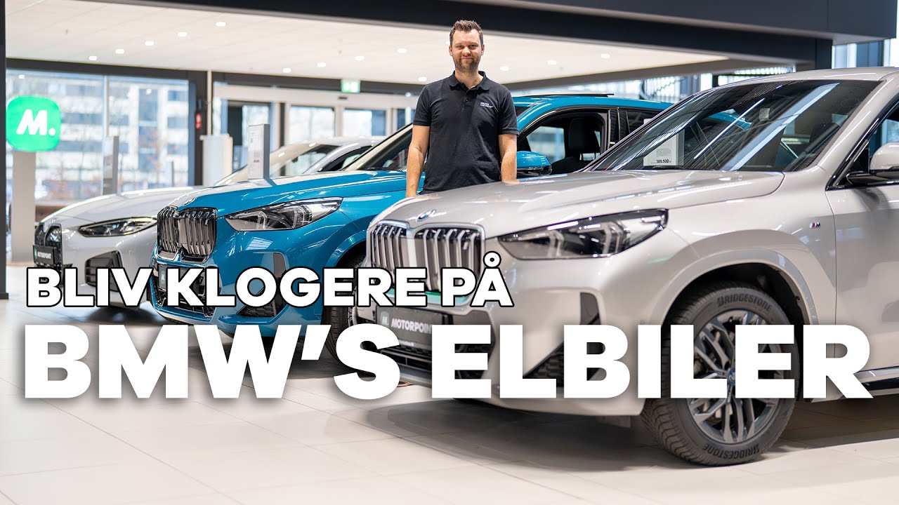 Guide til BMW: Sammenligning af iX1, iX2, iX3, i4 & i5 - Det skal du vide om elbilerne | Bilguiden