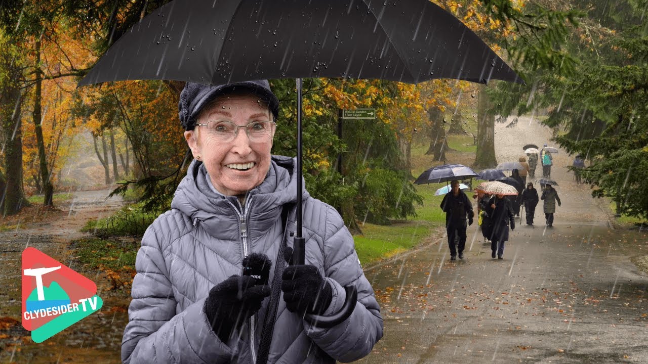 The rain tried its best, but these walkers weren’t having any of it!