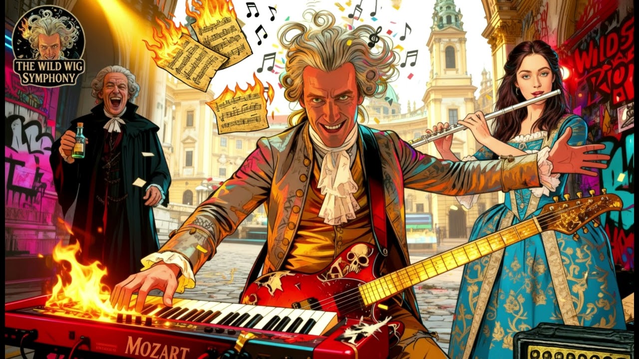 The Wild Wig Symphony | Mozart Goes Metal (Progressive Classical Opera Rock)