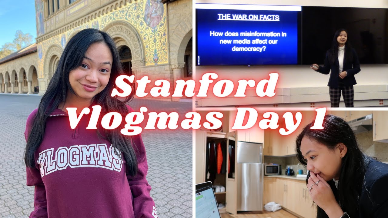 STANFORD VLOGMAS DAY 1: Classes, Presentation, Enrollment