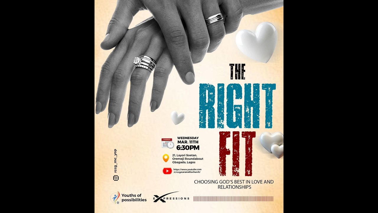 THE RIGHT FIT | EXPRESSION | 11/03/2026