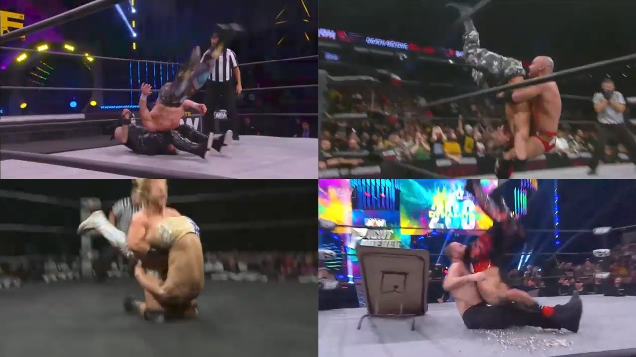 PILEDRIVERS COMPILATION | Sitout, Reverse, Tombstone, Canadian Destroyers, & More