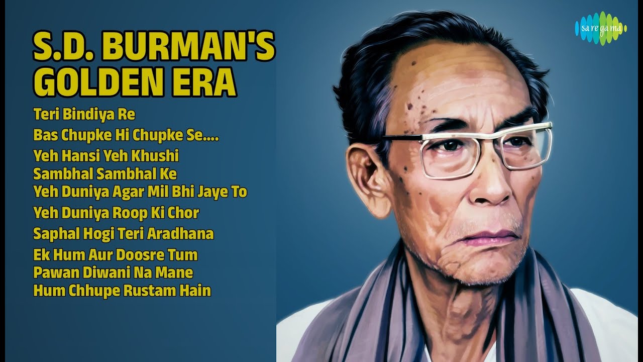 S.D. Burman's Jukebox | Lata Mangeshkar Songs | Teri Bindiya Re | Bas Chupke Hi Chupke Se.