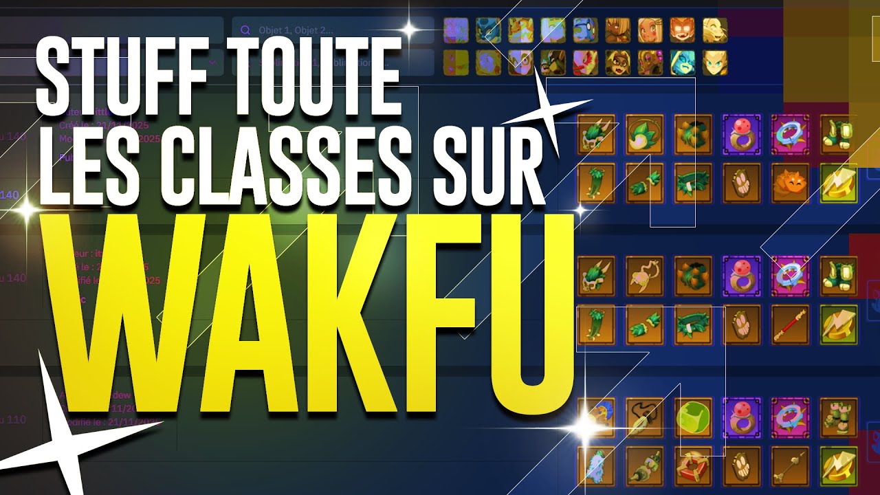 [BUILD WAKFU] - DES BUILDS POUR TOUTES LES CLASSES DE WAKFU !? [Low Cost]