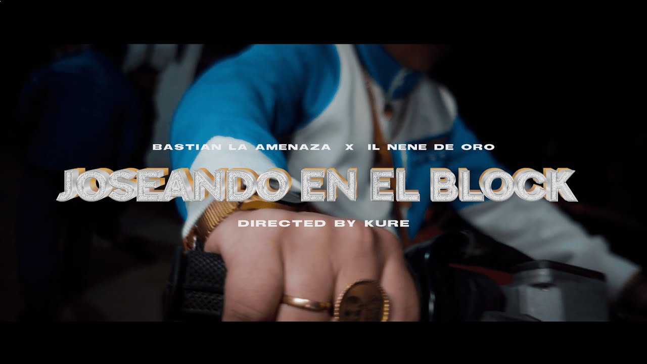 Bastian La Amenaza - Joseando en el block (ft @ILNENEDEORO17 ) VIDEO OFICIAL