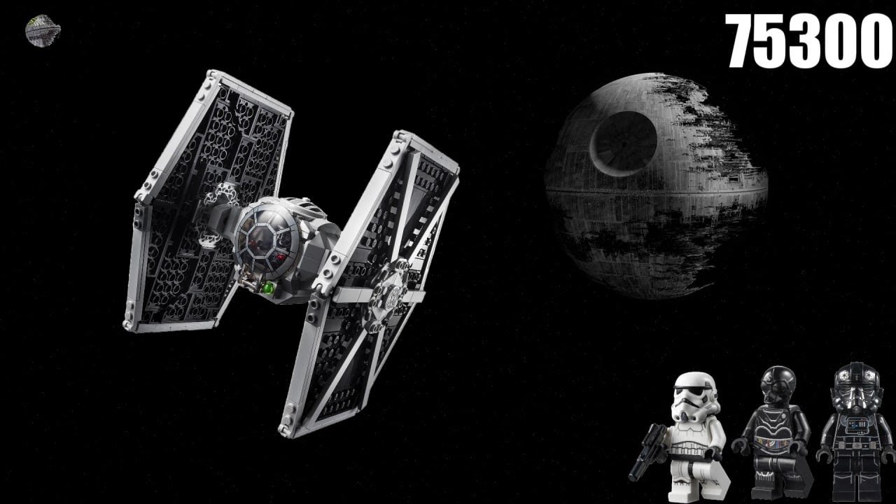 Обзор на набор lego Star Wars 75300 Imperial TIE fighter